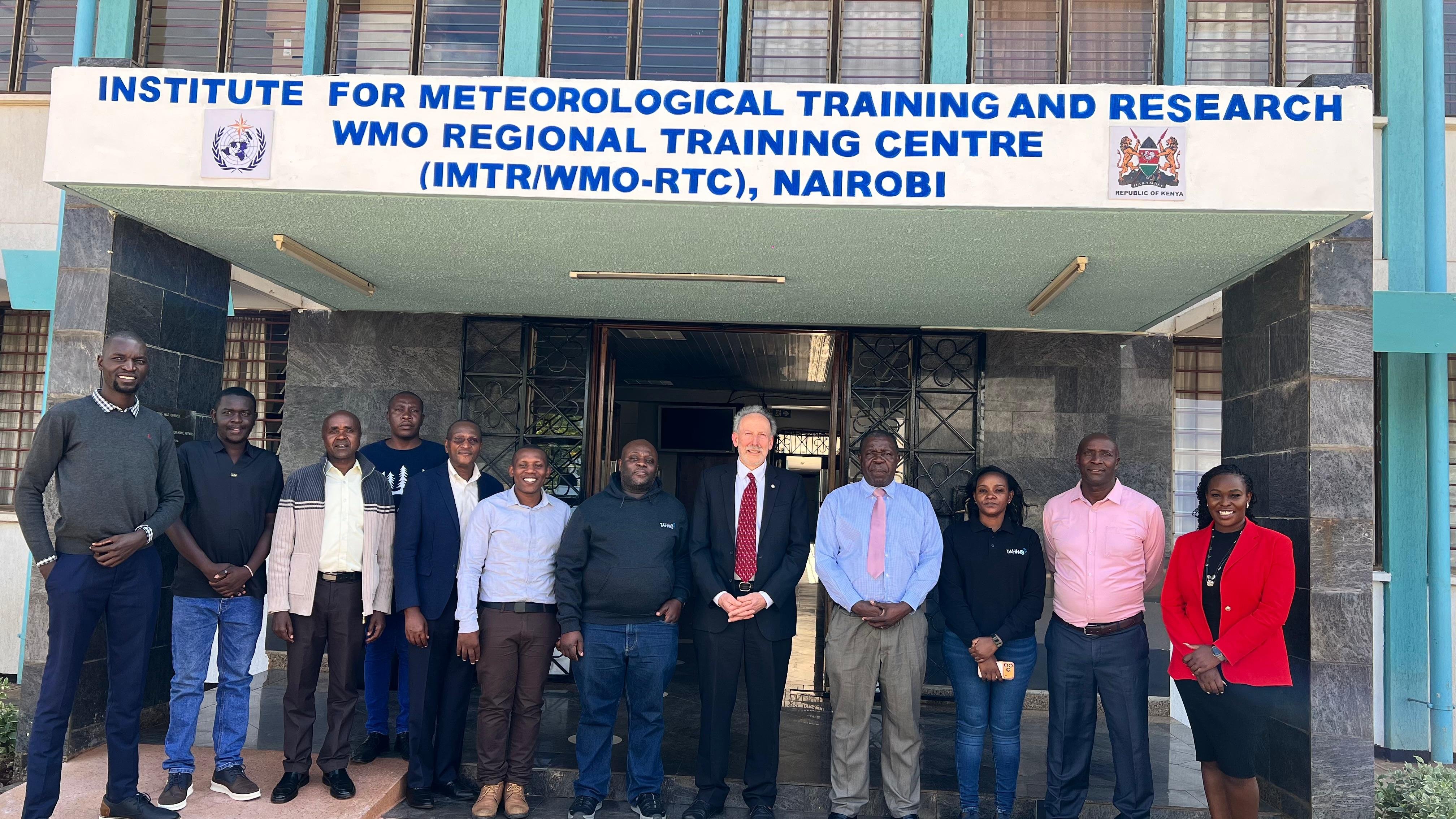 TAHMO founder visit to IMTR