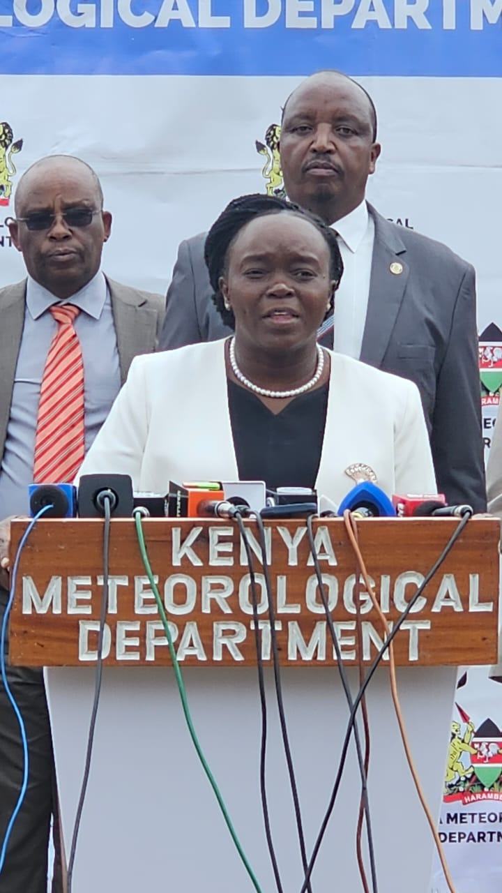 CS Enviroment, Dr. Nancy Barasa visit to KMD