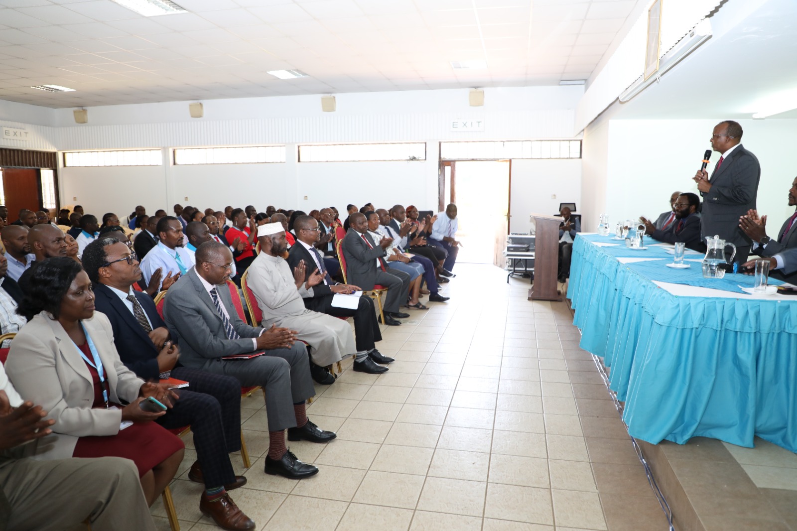 Visit to KMD by Ministry of Environment, Climate change and Forestry CS Hon. Aden Duale and PS DR. Eng.  Festus Ng'eno