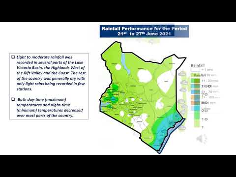 Embedded thumbnail for Weekly forecast video for period 29th June to 5th July  2021